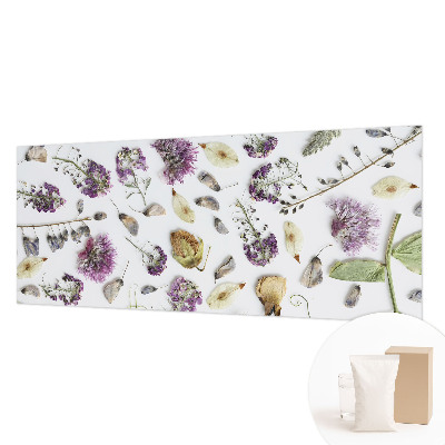 Vliestapete fürs Schlafzimmer Getrocknete Blumen