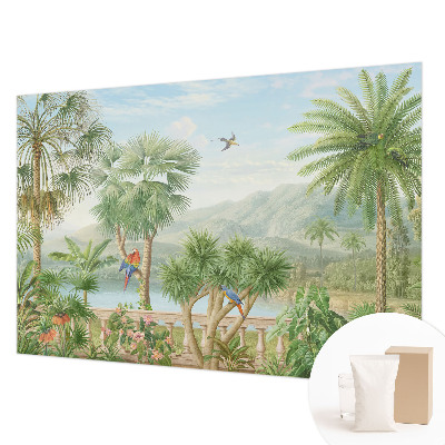 Bedruckte Vlies-Fototapete mit einem Motiv einer exotischen Landschaft