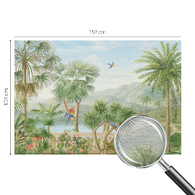 Bedruckte Vlies-Fototapete mit einem Motiv einer exotischen Landschaft