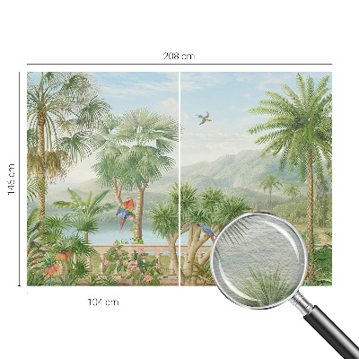 Bedruckte Vlies-Fototapete Exotische Landschaft