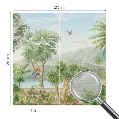 Bedruckte Vlies-Fototapete Exotische Landschaft