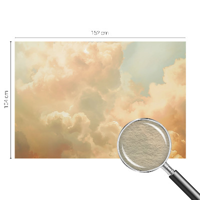 Moderne Vlies-Fototapete mit Motiv 'Ätherische Wolken'