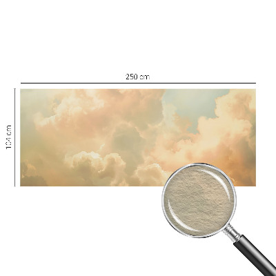 Moderne Vlies-Fototapete mit Motiv 'Ätherische Wolken'