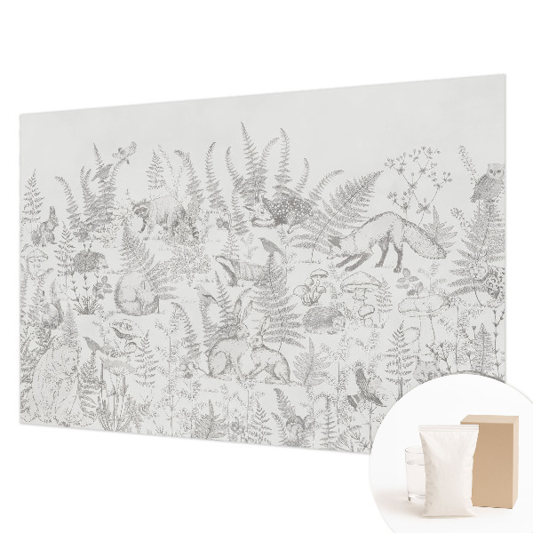 Motivtapete Waldtiere