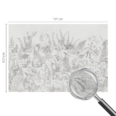 Motivtapete Waldtiere