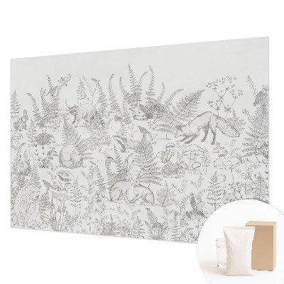 Motivtapete Waldtiere