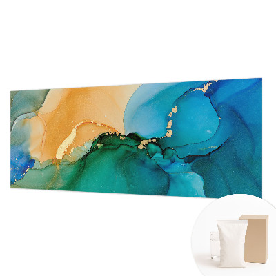 Wandtapete Bunte Wellen