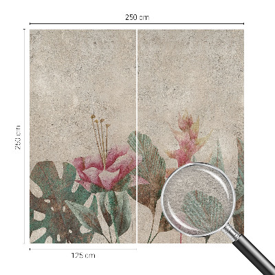 Vlies-Fototapete Zarte Flora