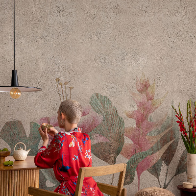 Vlies-Fototapete Zarte Flora