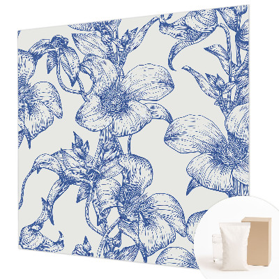 Dekorative Wand-Fototapete Blütenzweige