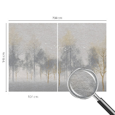 Fototapete fürs Schlafzimmer Harmonie des Waldes