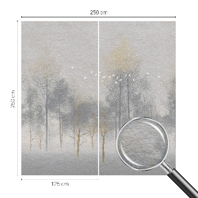 Fototapete fürs Schlafzimmer Harmonie des Waldes