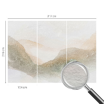 Motivtapete aus Vlies Subtile Streifen