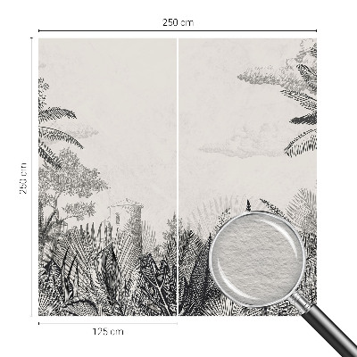 Fototapete aus Vlies mit tropischer Landschaft