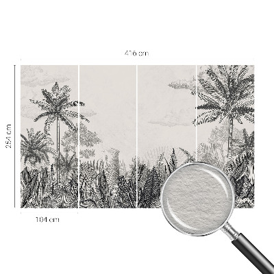 Fototapete aus Vlies mit tropischer Landschaft