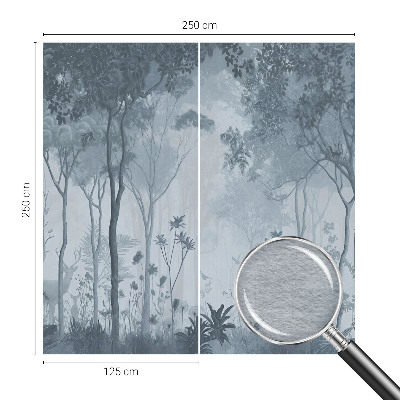 Vlies-Fototapete nach Maß Mystik des Waldes