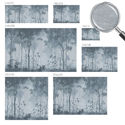 Vlies-Fototapete nach Maß Mystik des Waldes