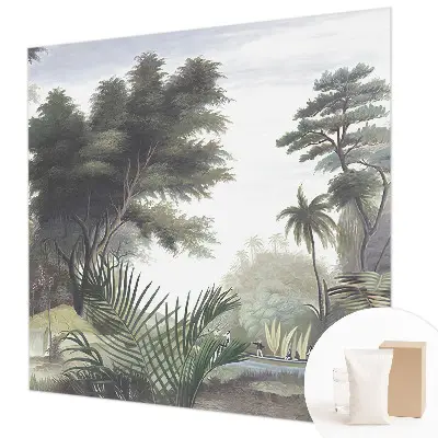 Bedruckte Vlies-Fototapete mit exotischer Landschaft als Motiv