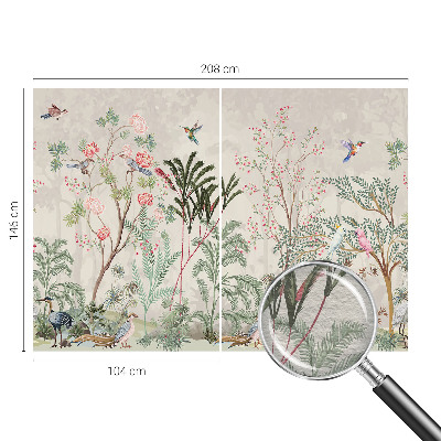 Vlies-Fototapete fürs Wohnzimmer Tropische Oase