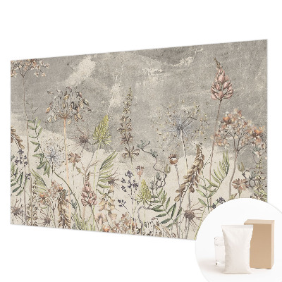 Vlies-Fototapete fürs Schlafzimmer Wildpflanzen