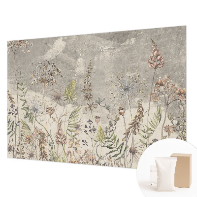 Vlies-Fototapete fürs Schlafzimmer Wildpflanzen
