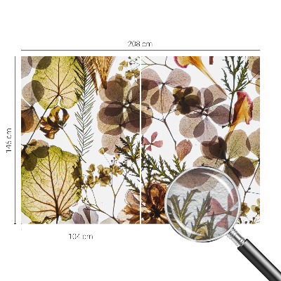 Vliestapete fürs Wohnzimmer Natürliche Zusammensetzung