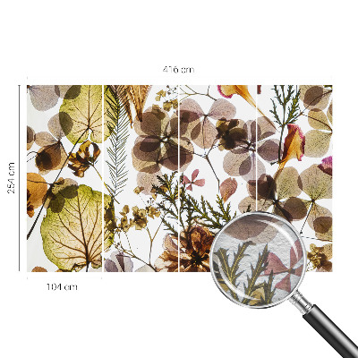 Vliestapete fürs Wohnzimmer Natürliche Zusammensetzung