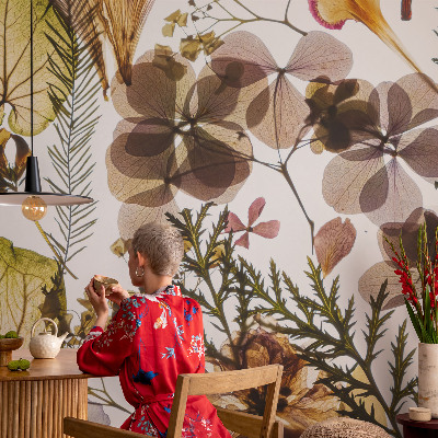 Vliestapete fürs Wohnzimmer Natürliche Zusammensetzung