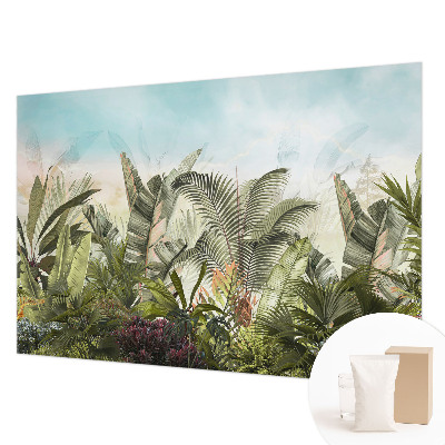 Vliestapete fürs Schlafzimmer Tropisches Paradies