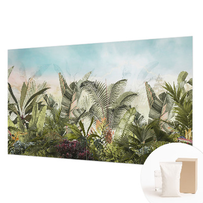 Vliestapete fürs Schlafzimmer Tropisches Paradies