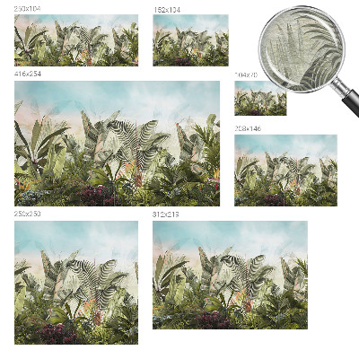 Vliestapete fürs Schlafzimmer Tropisches Paradies