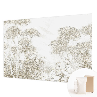 Moderne Vlies-Fototapete mit tropischer Vegetation als Motiv