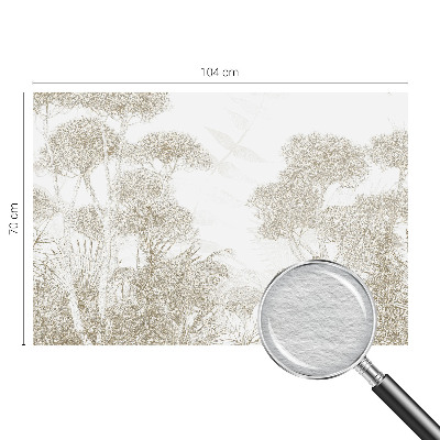 Moderne Vlies-Fototapete Tropische Vegetation