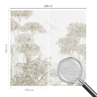 Moderne Vlies-Fototapete Tropische Vegetation