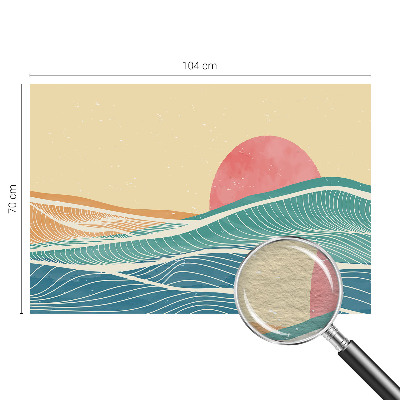 Motivtapete Meereswellen