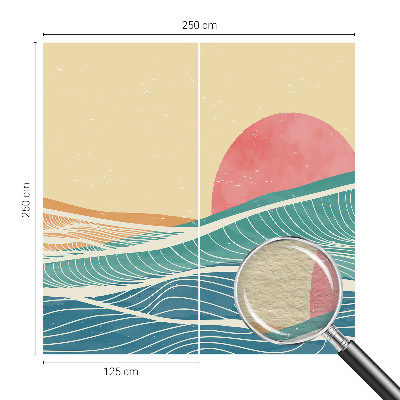 Motivtapete Meereswellen