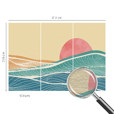 Motivtapete Meereswellen