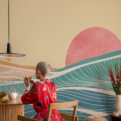 Motivtapete Meereswellen