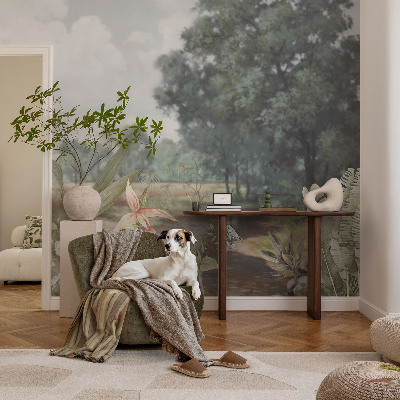 Wand-Fototapete Exotische Landschaft