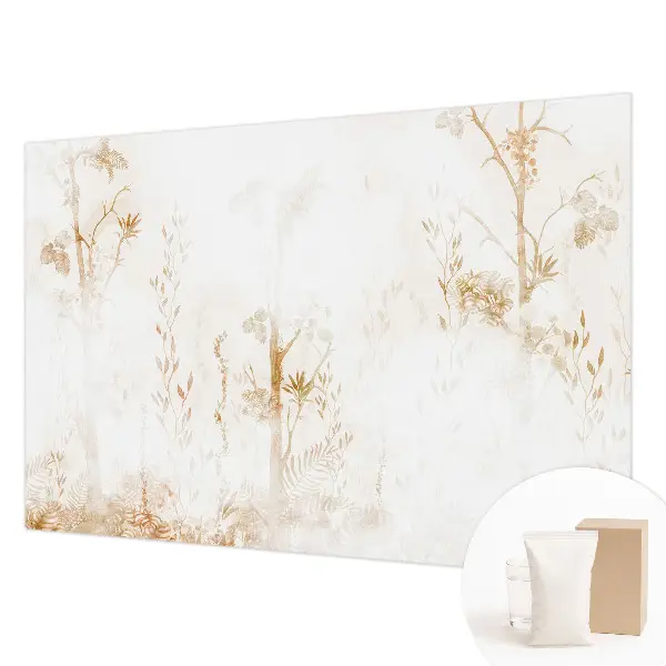 Dekorative Wand-Fototapete mit botanischem Motiv