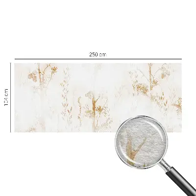 Dekorative Wand-Fototapete mit botanischem Motiv