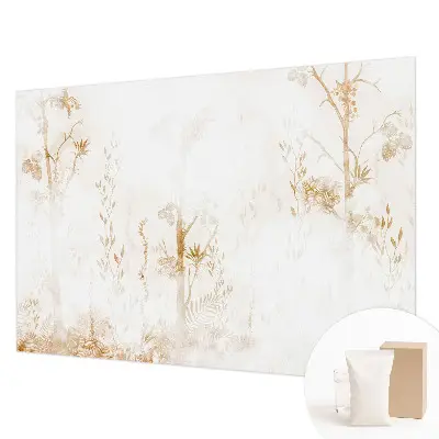 Dekorative Wand-Fototapete mit botanischem Motiv