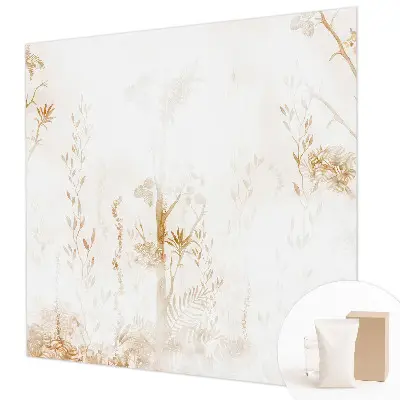 Dekorative Wand-Fototapete mit botanischem Motiv