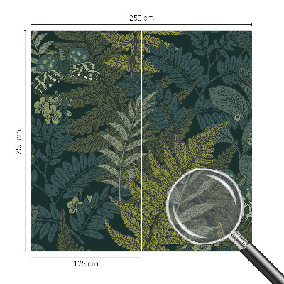 Vlies-Fototapete Grüne Eleganz