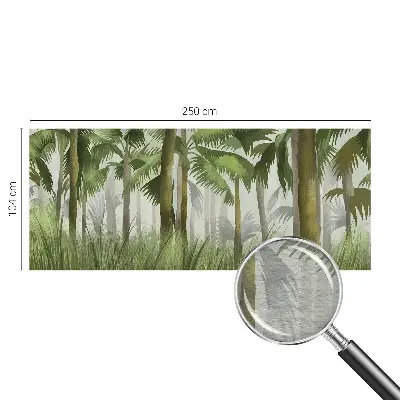 Fototapete mit Motiv eines tropischen Waldes