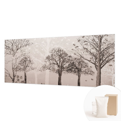 Fototapete fürs Wohnzimmer Zarte Bäume