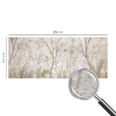 Fototapete fürs Schlafzimmer Eine Waldecke