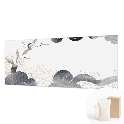 Fototapete fürs Kinderzimmer Kraniche im Flug