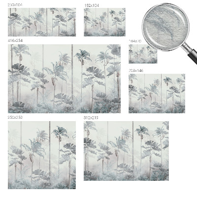 Vlies-Fototapete nach Maß Tropische Landschaft