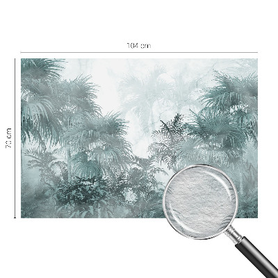 Vlies-Fototapete fürs Wohnzimmer Exotisches Grün